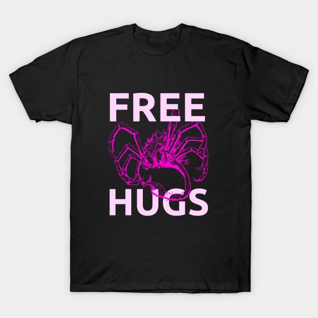 BFS - Free Hugs! - Pink T-Shirt by JRobinsonAuthor